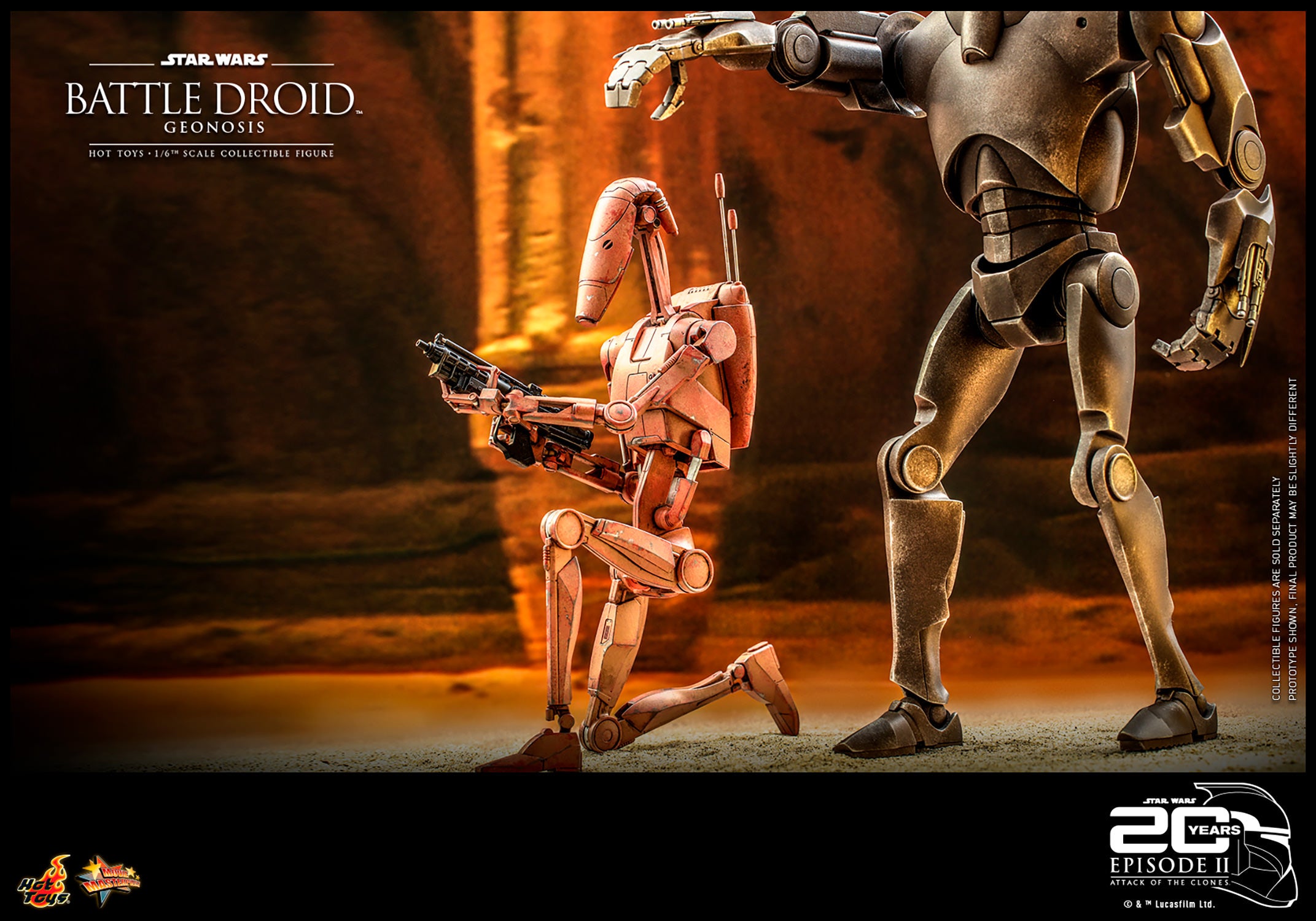 Review and photos of Star Wars S.T.A.P., Battle Droid action figure by  Sideshow