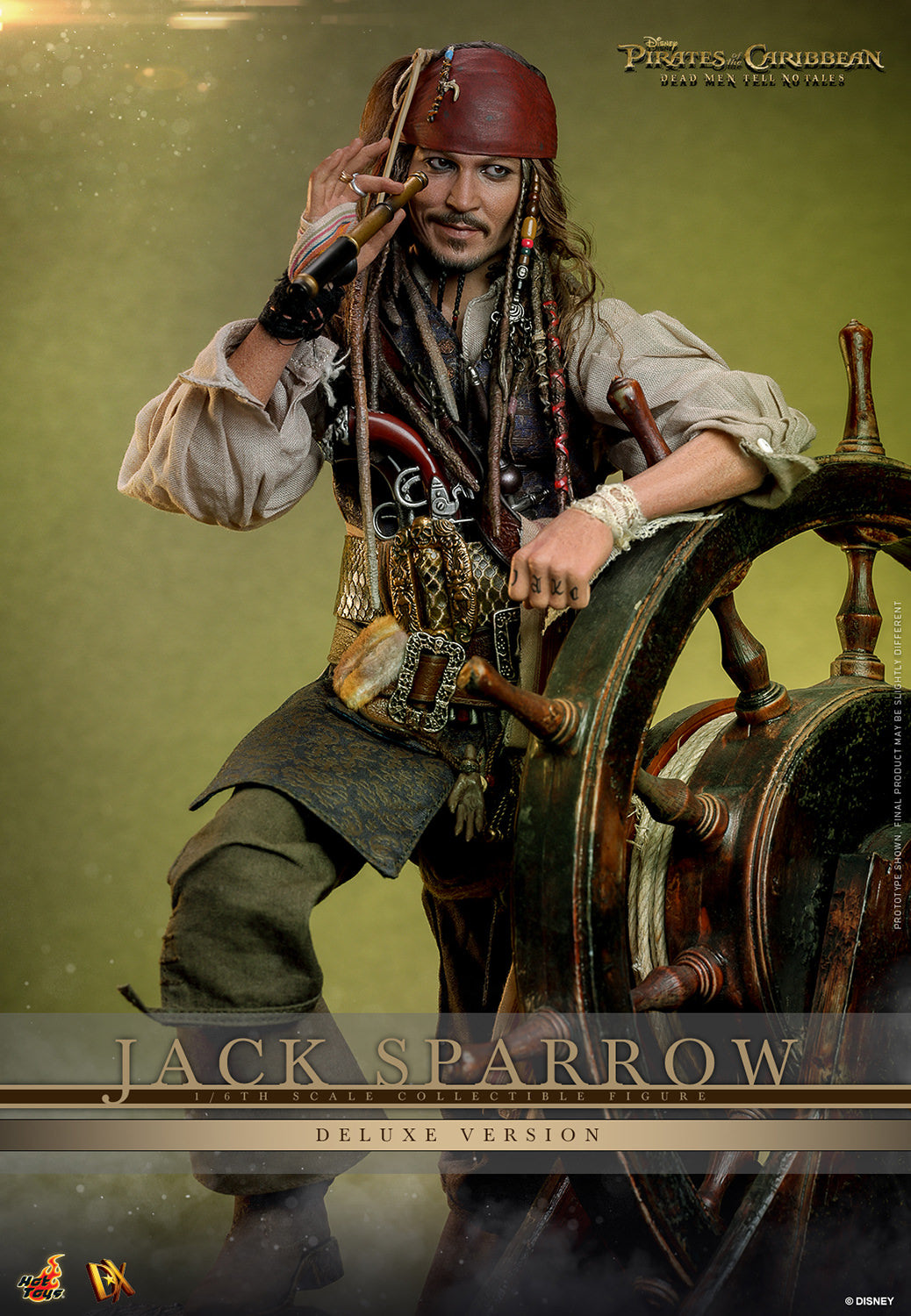 Jack Sparrow (Deluxe Version) Sixth Scale Figure