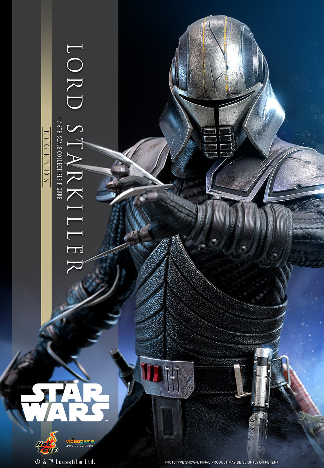 Lord Starkiller Star Wars Sixth Scale Figure