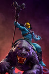 Skeletor &amp; Panther Masters of the Universe Deluxe 1/6 Scale Maquette