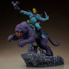 Skeletor &amp; Panther Masters of the Universe Deluxe 1/6 Scale Maquette