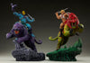 Skeletor &amp; Panther Masters of the Universe Deluxe 1/6 Scale Maquette