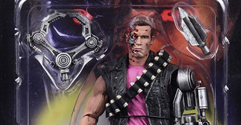 NECA Toys Terminator 2 Kenner Inspired Power Arm T800 Figure Available Now