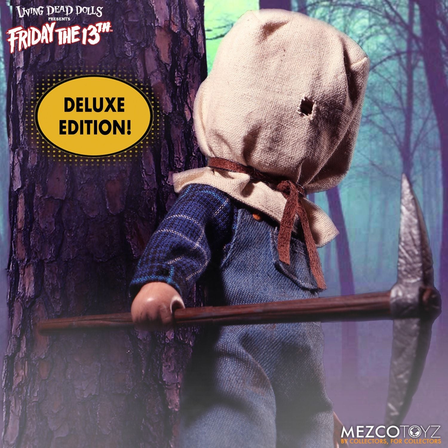 Mezco Jason Voorhees Living Dead Dolls Deluxe Edition Friday The 13th Part II - Collectors Row Inc.