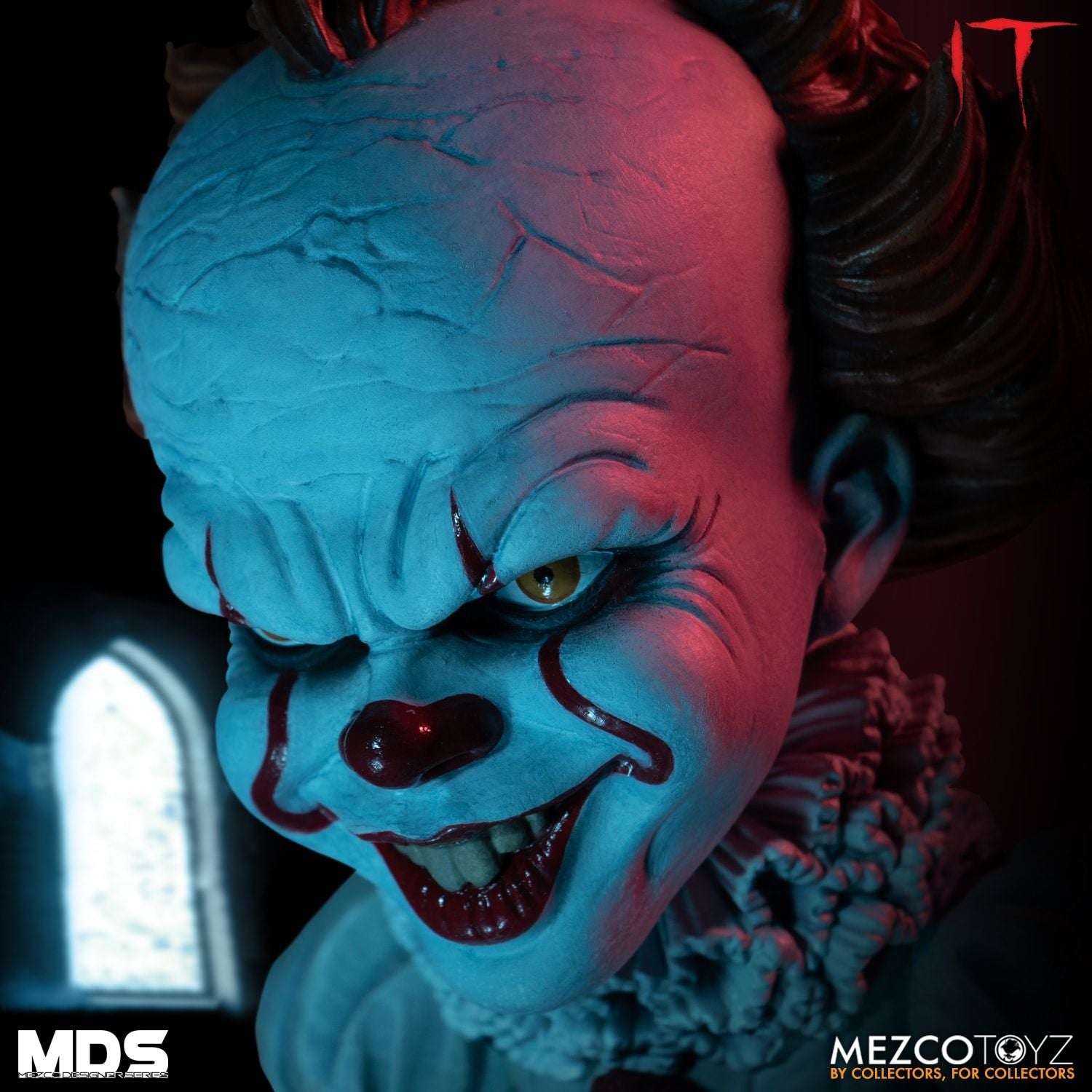 IT: Pennywise Designer Series Deluxe Action Figure - Collectors Row Inc.