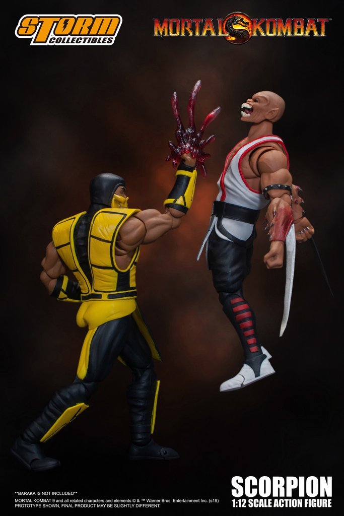 Mortal Kombat Series 3 Baraka 7-Inch Action Figure