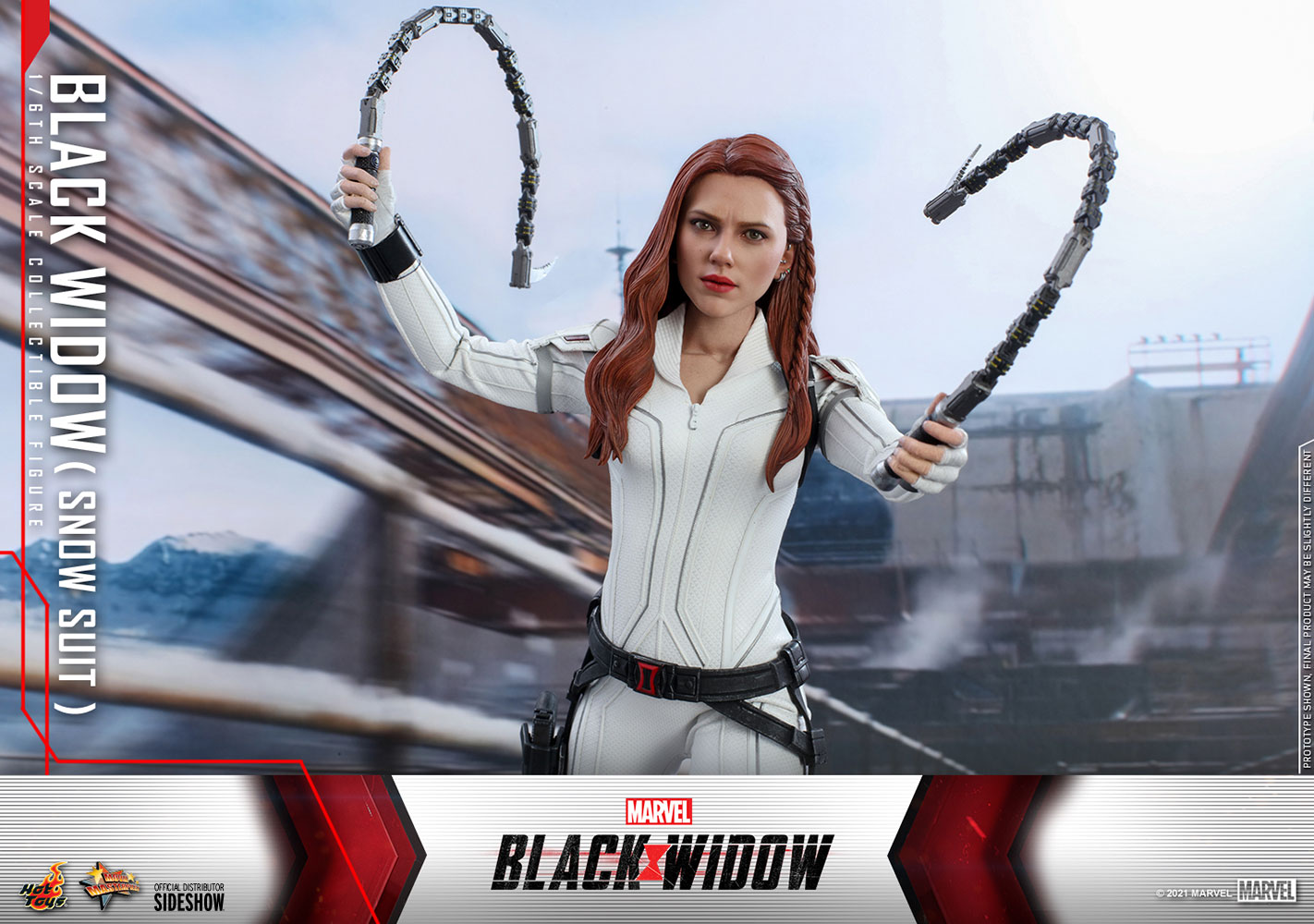 Black Widow - Snow Suit Version - Marvel Sixth Scale Figure - Collectors  Row Inc.
