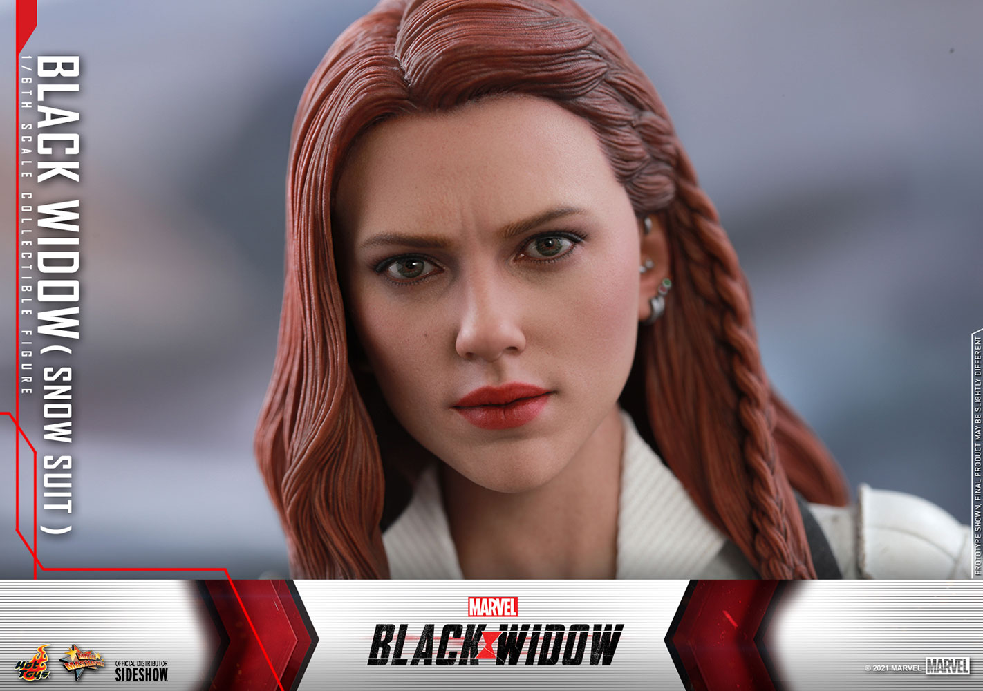 Black Widow - Snow Suit Version - Marvel Sixth Scale Figure - Collectors  Row Inc.