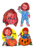 Chucky Child's Play Wall Decor Series 1 Halloween Collection - Collectors Row Inc.