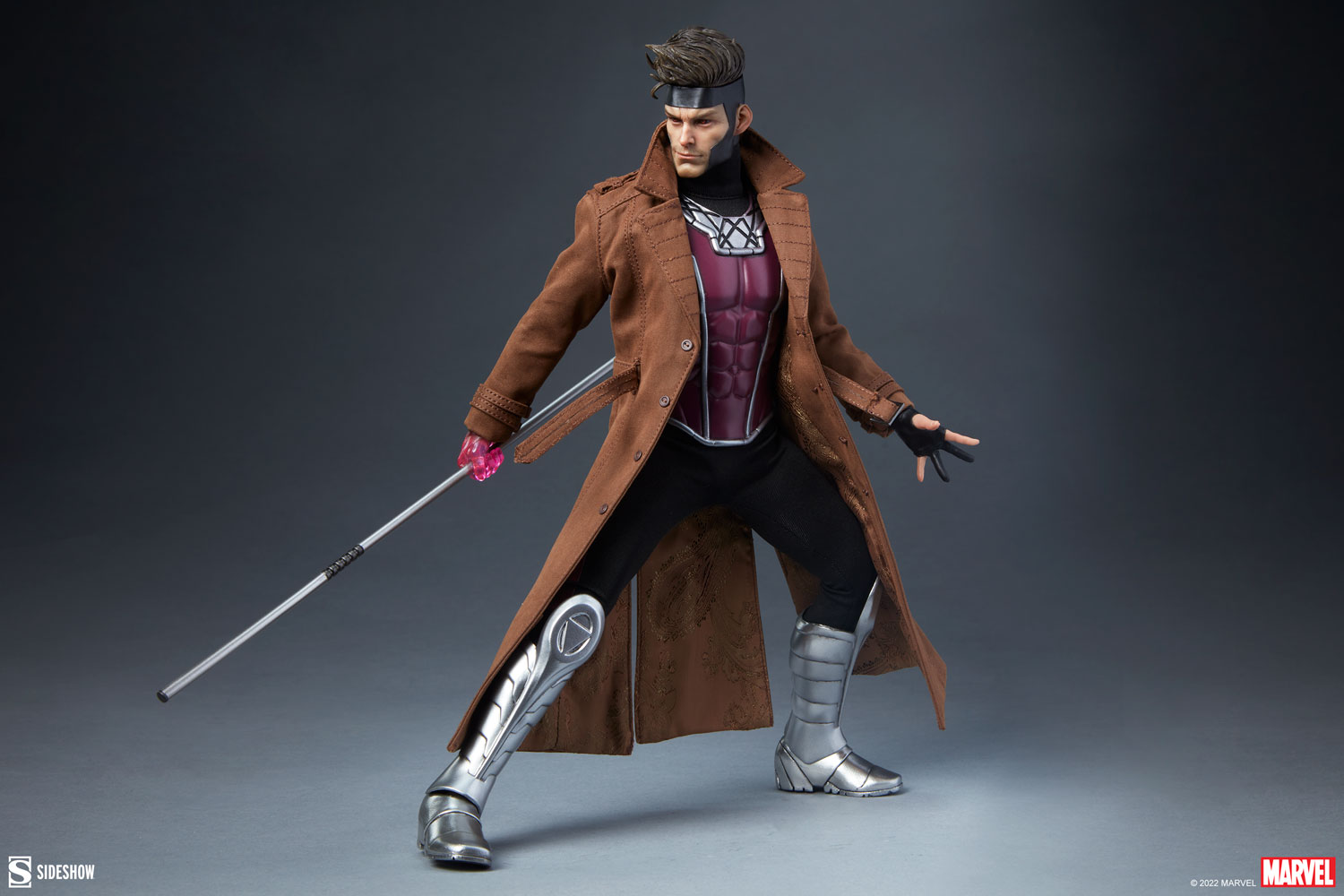 Marvel X-men Gambit Deluxe Sixth Scale Figure By Sideshow Collectibles