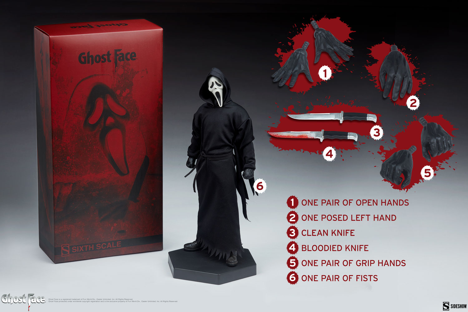 Scream 6 Ghostface Realistic Action Figure -  Denmark