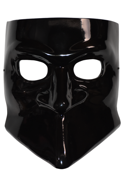 Ghost BC Original Nameless Ghouls Black Mask by Trick or Treat Studios - Collectors Row Inc.