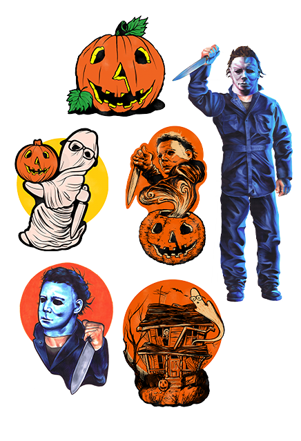 Halloween 1978 Micheal Myers Wall Decor Series 1 Collection by Trick or Treat Studios - Collectors Row Inc.