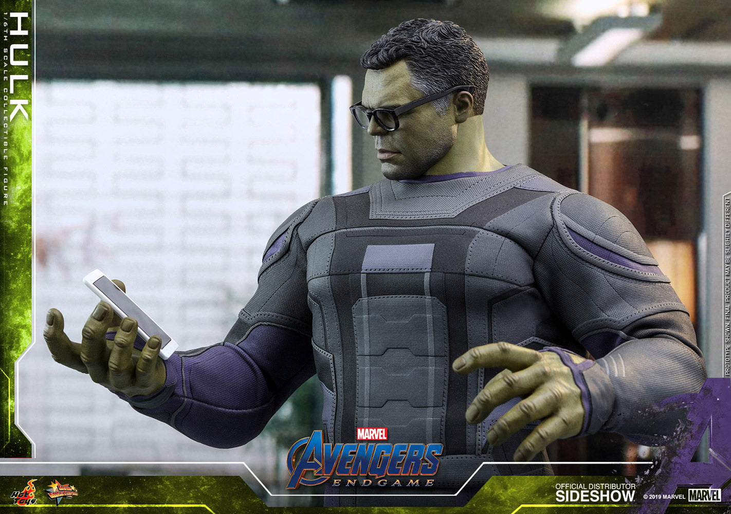 Hot Toys Hulk Sixth Scale Figure Avengers Endgame