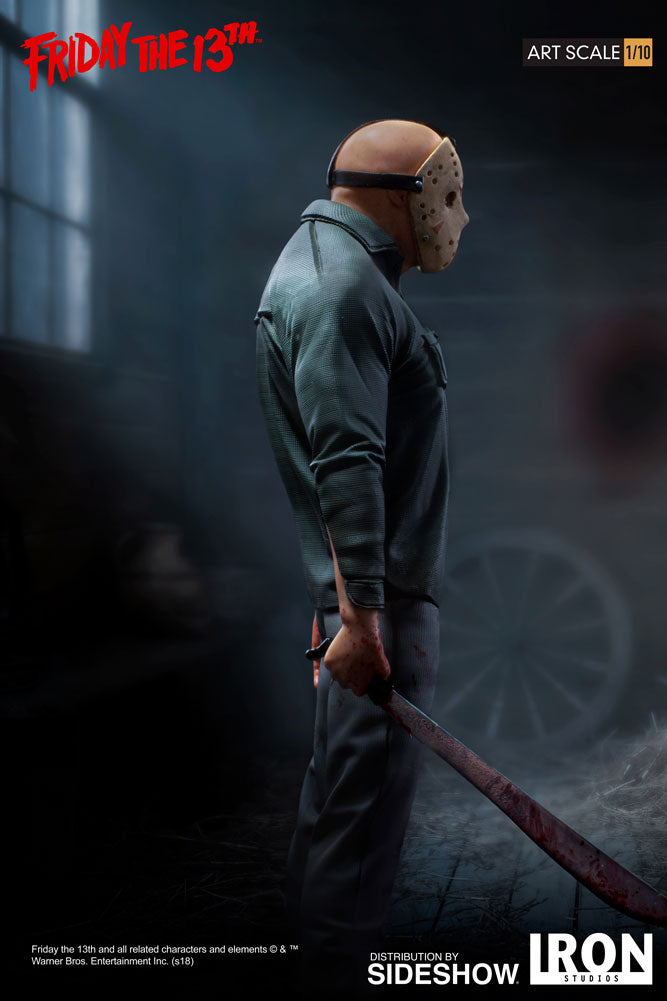 IRON STUDIOS 1/10 Friday the 13th Jason Deluxe Edition Action Figure IN  STOCK