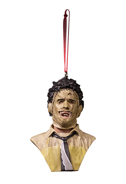 Leatherface Ornament Texas Chainsaw Massacre Holiday Horrors - Collectors Row Inc.