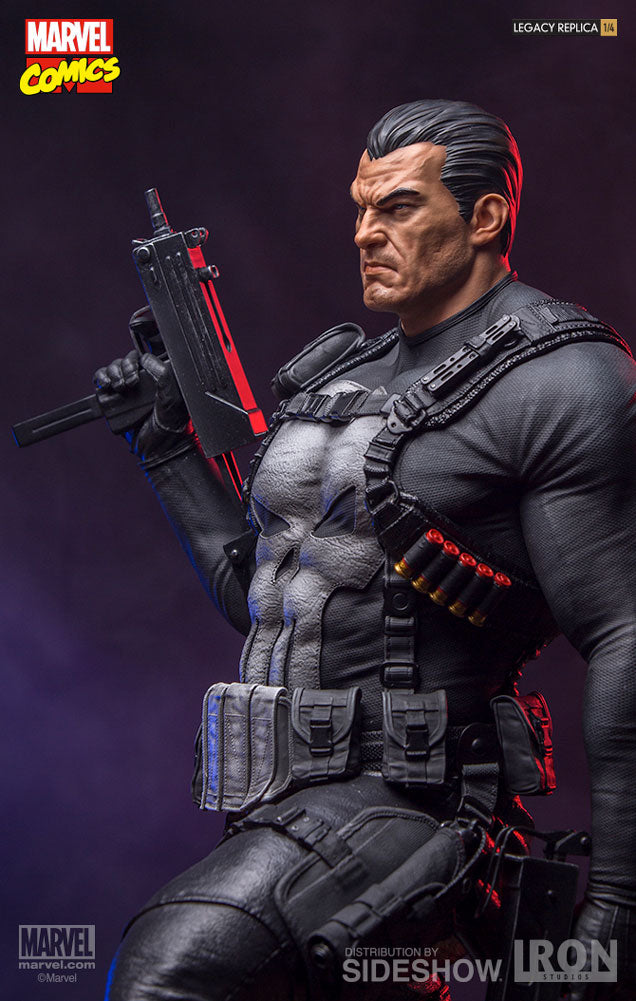 Iron Studios Punisher Legacy Replica Marvel Sideshow Statue