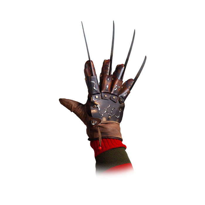 A NIGHTMARE ON ELM STREET 4: THE DREAM MASTER - DELUXE FREDDY KRUEGER GLOVE - Collectors Row Inc.