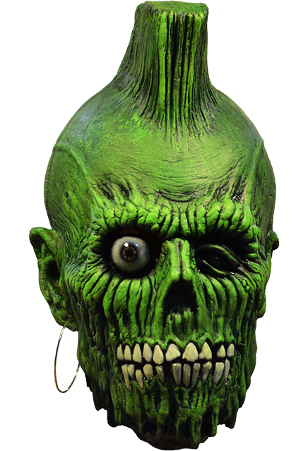 Return of the Living Dead Mohawk Zombie Mask by Trick or Treat Studios - Collectors Row Inc.