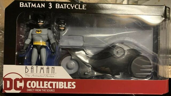 Dc collectibles batman the animated best sale series batcycle