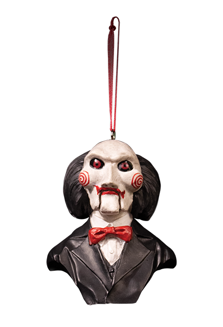 SAW Billy Puppet Ornament Holiday Horrors - Collectors Row Inc.