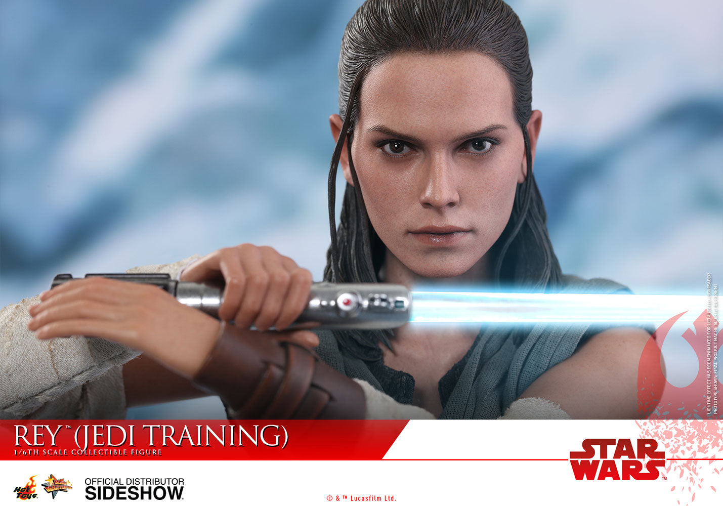 Hot Toys Rey Jedi Training Star Wars: The Last Jedi - Movie Masterpiec -  Collectors Row Inc.