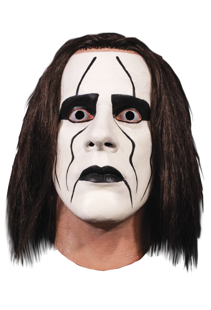 WWE - Sting Deluxe Full Head Mask by Trick or Treat Studios - Collectors Row Inc.