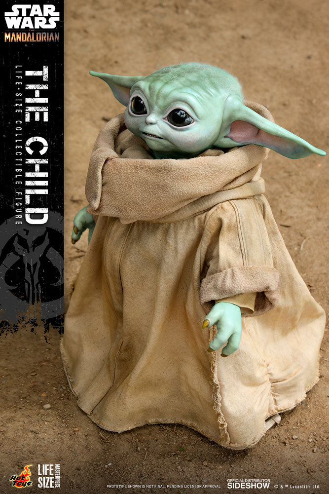 Life-Size Baby Yoda! Sideshow Collectibles' The Child Prototype 