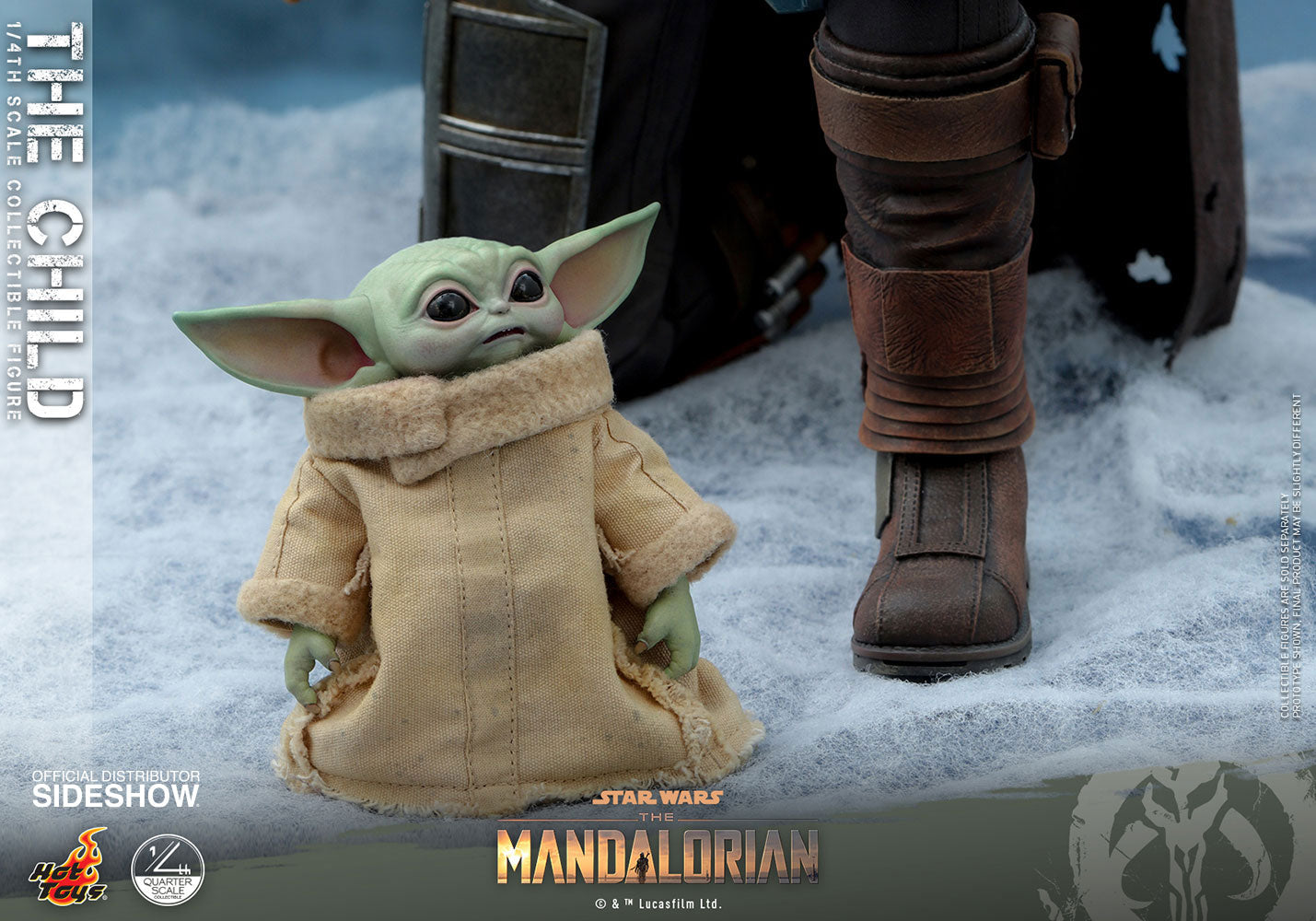 Star Wars Mandalorian The Child 1/4 Scale Figure - Collectors Row Inc.