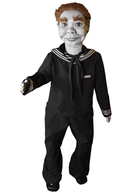 Twilight Zone The Dummy Willie Puppet Prop by Trick or Treat Studios - Collectors Row Inc.