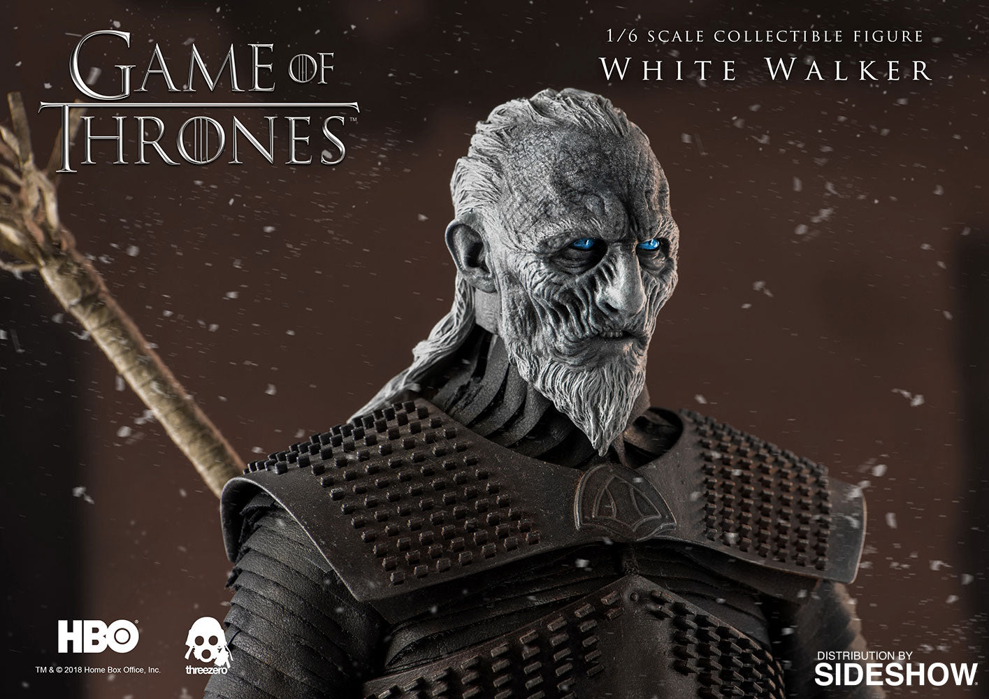 Threezero Game of Thrones White Walker 1/6th Scale Collectible