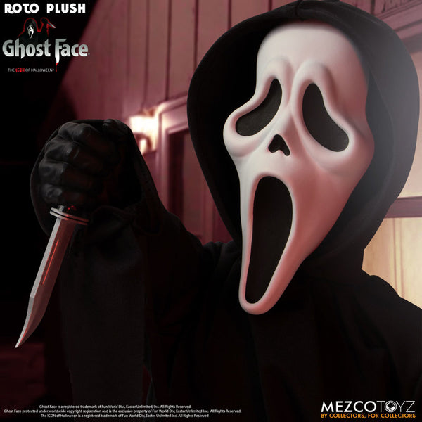 Ghostface Scream MDS Roto Plush 18 Doll - Collectors Row Inc.